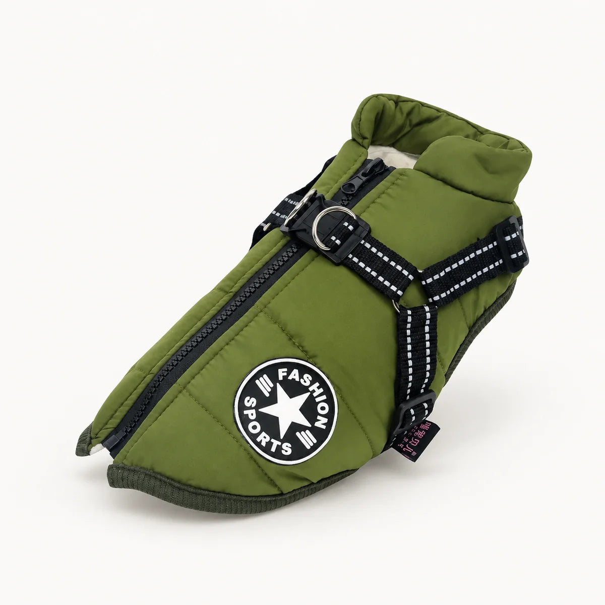 TassVarm™ – Varm hundjacka med sele