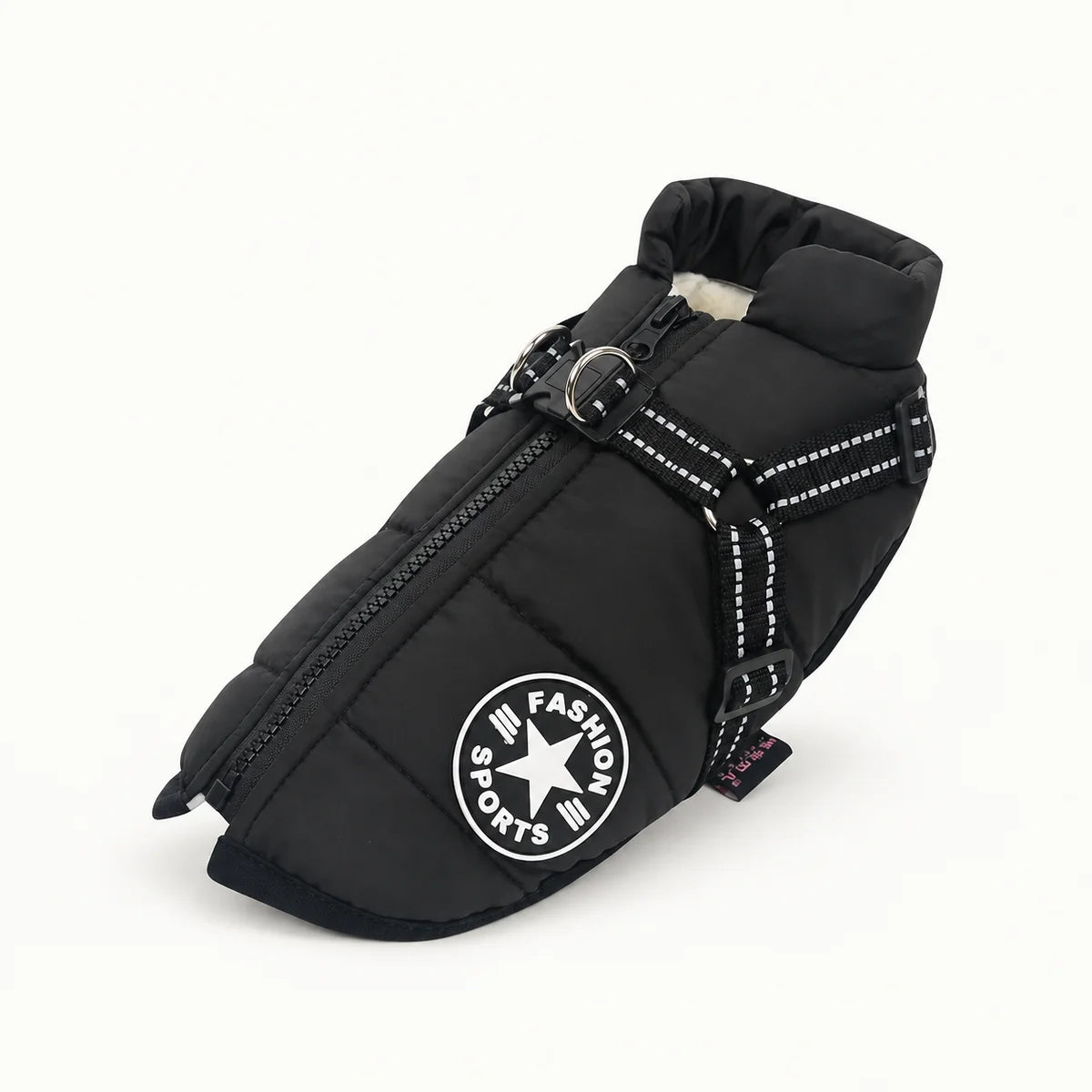 TassVarm™ – Varm hundjacka med sele